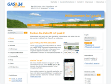 Tablet Screenshot of gas24.de
